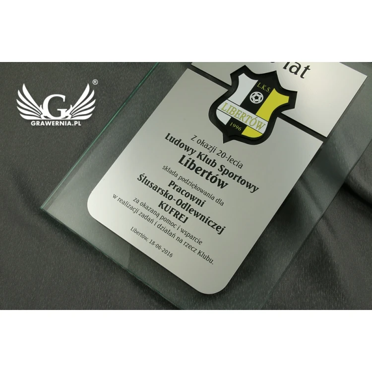 Diploma for the 20th Anniversary - UV Print - DUV005