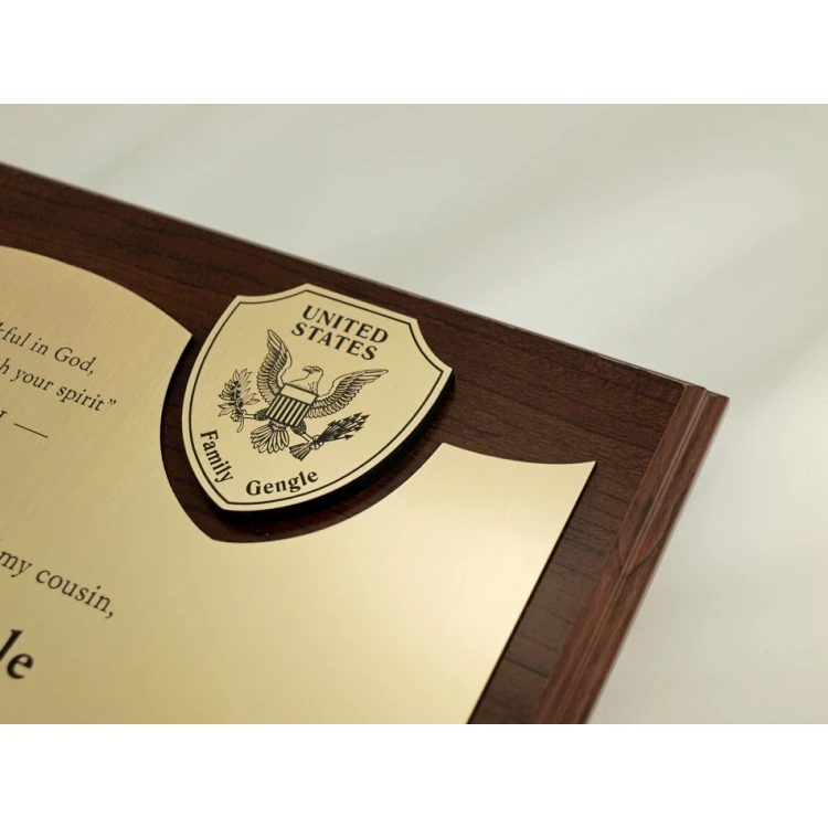 DIPLOMA for 40th birthday - LASER ENGRAVED - horizontal - SL061