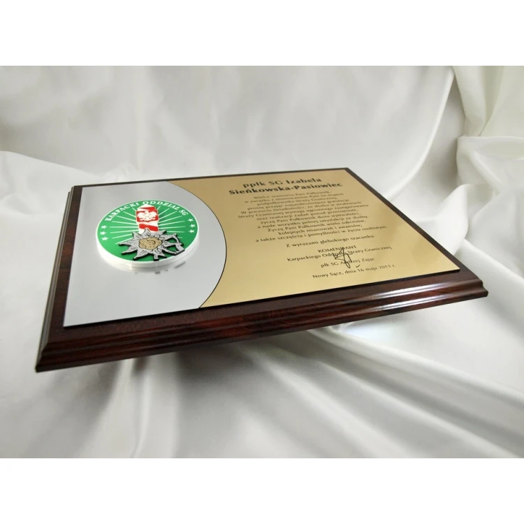 Diploma for Promotion - Border Guard, Military, Police - SL023