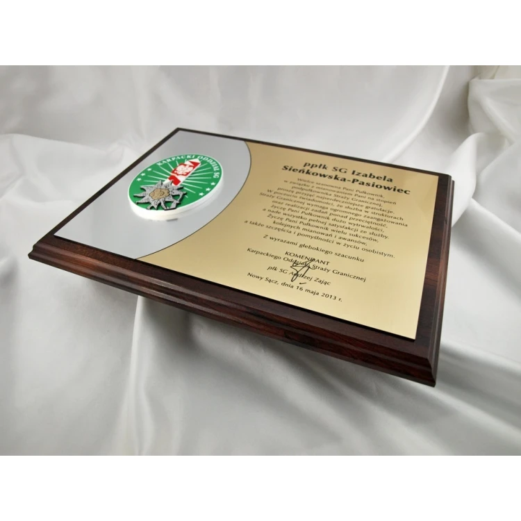 Diploma for Promotion - Border Guard, Military, Police - SL023