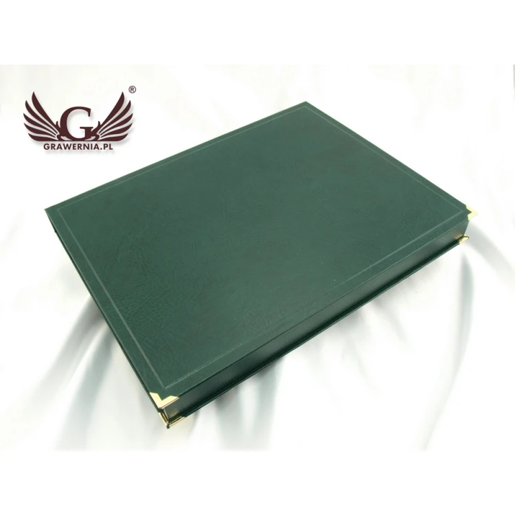 DIPLOMA FOR THE PRESENTATION OF A FLAG - LASER ENGRAVED - horizontal - SL042