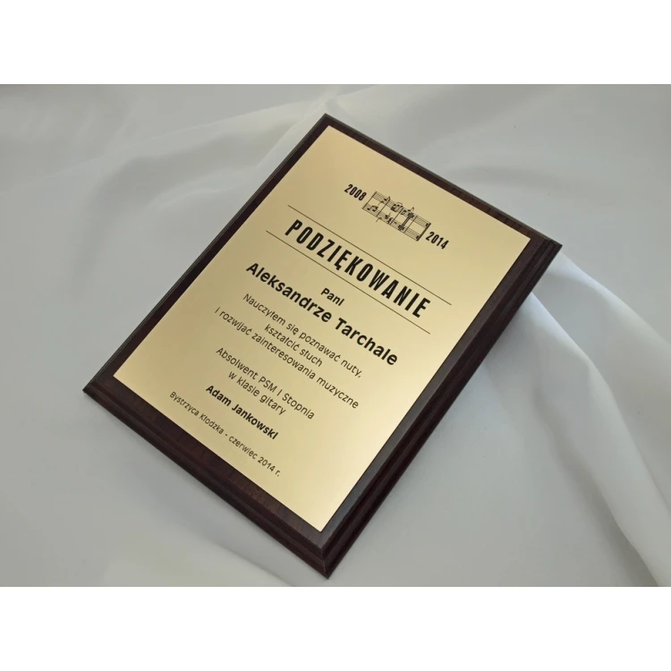 DIPLOMA MD2 - gold - thank you for the teacher - DS035