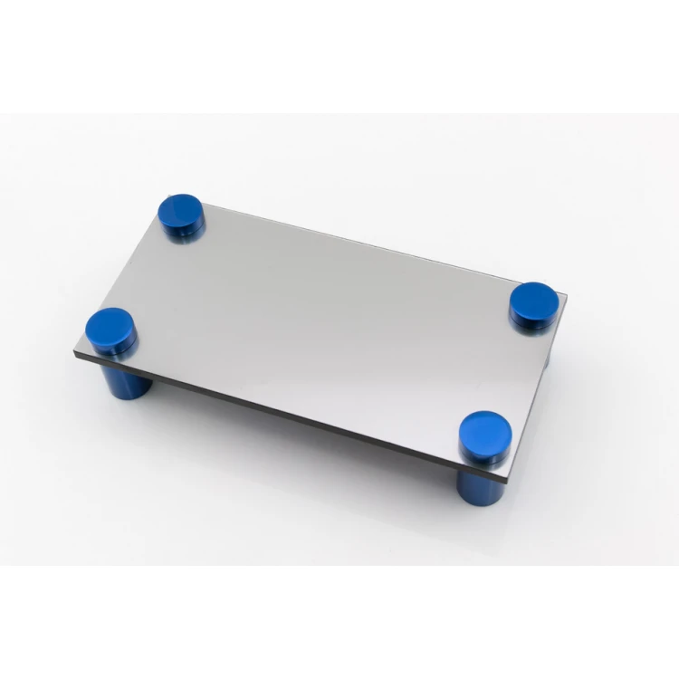 Aluminium Spacer for Plaques and Nameplates - Blue - Diameter 13mm - DDS030