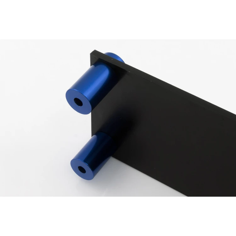 Aluminium Spacer for Plaques and Nameplates - Blue - Diameter 13mm - DDS030