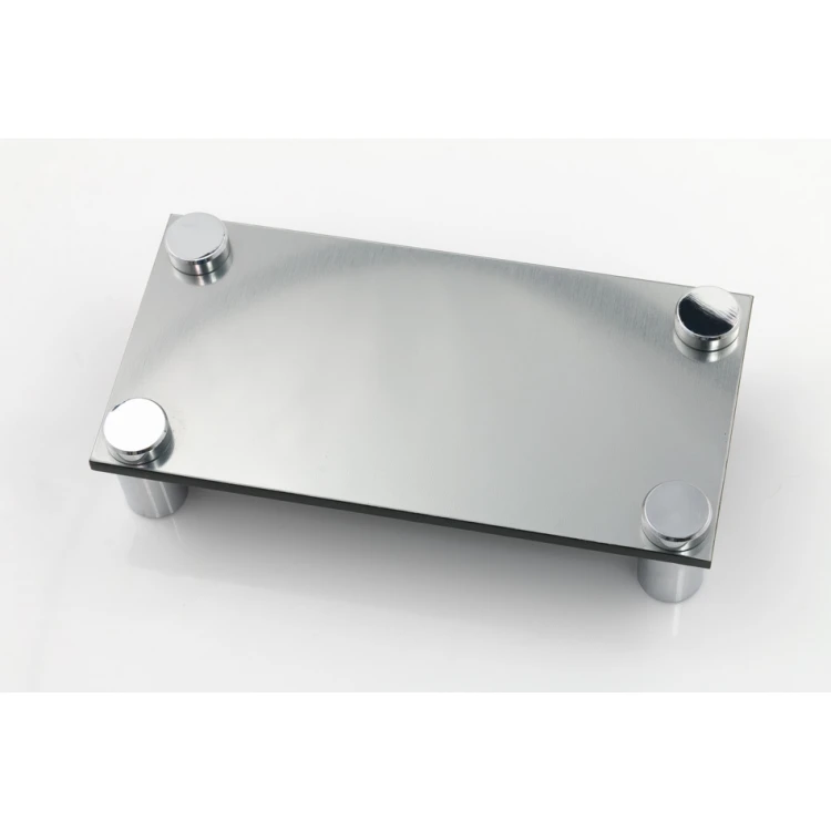 Aluminium Spacer for Plaques and Nameplates - Silver Chromed - Diameter 13mm - DDS037