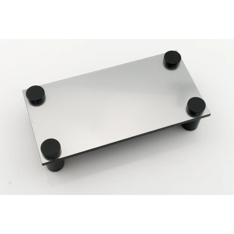 Aluminium Spacer for Plaques and Nameplates - Black - Diameter 13mm - DDS012