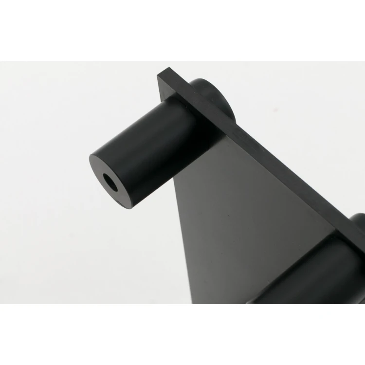 Aluminium Spacer for Plaques and Nameplates - Black - Diameter 13mm - DDS012