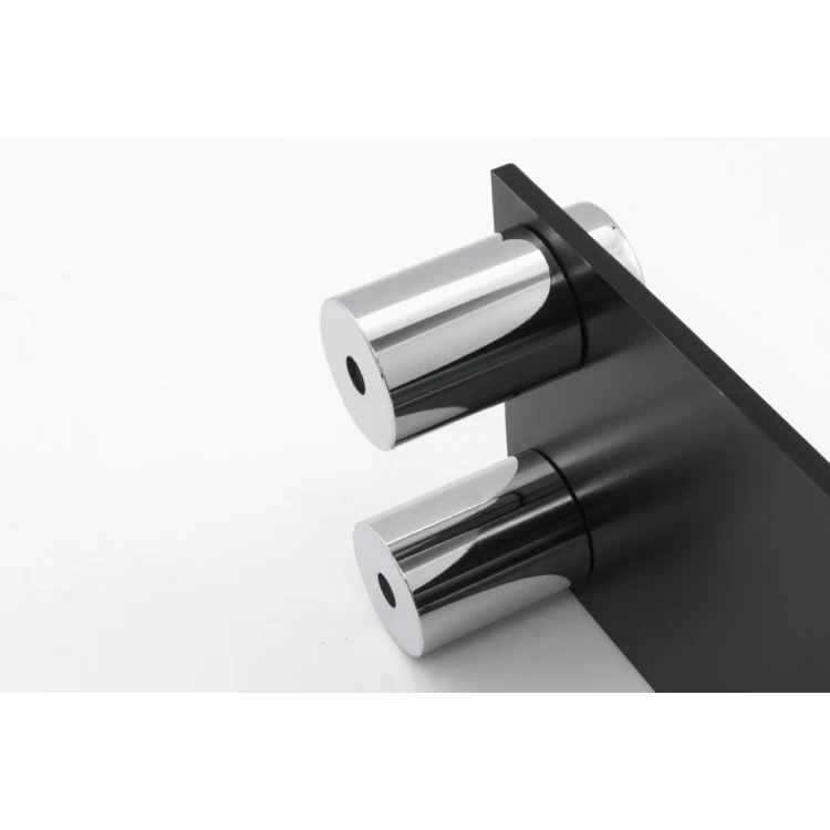 Aluminium Spacer for Plaques and Nameplates - Silver Chromed - Diameter 19mm - DDS015