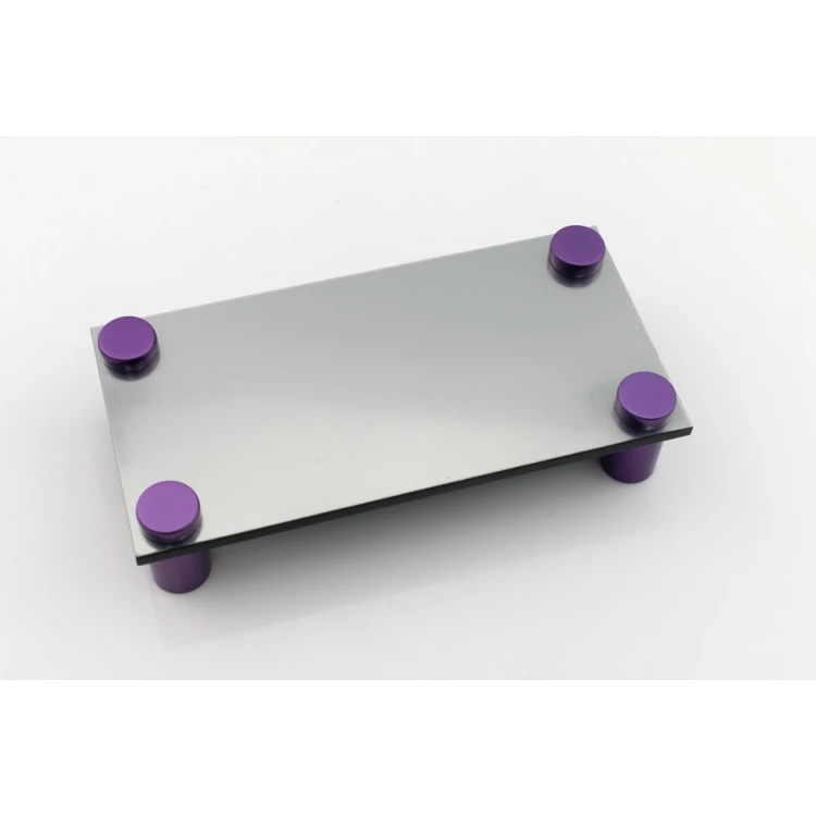 Aluminium Spacer for Plaques and Nameplates - Purple - Diameter 13mm - DDS024