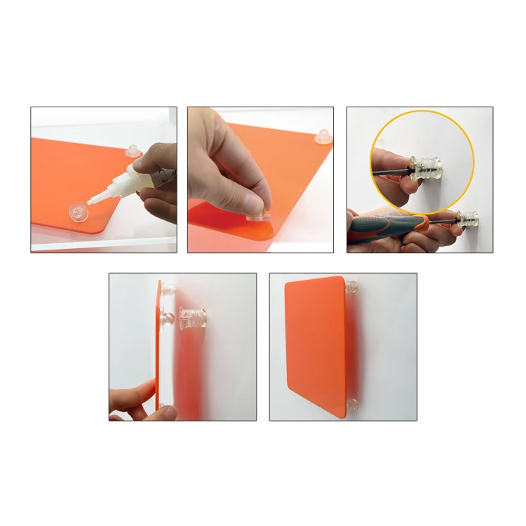 Klik Wall Plastic Mounting Spacer - Diameter 20/Spacer 33 mm - DDS040