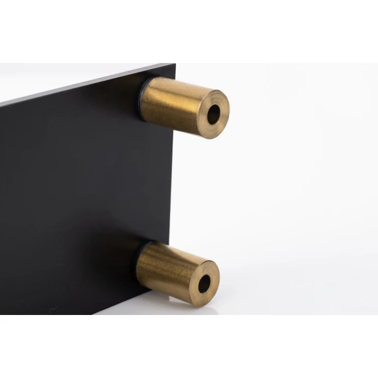 Steel Spacer for Plaques and Nameplates - Dark Gold - Diameter 12mm - DDS042