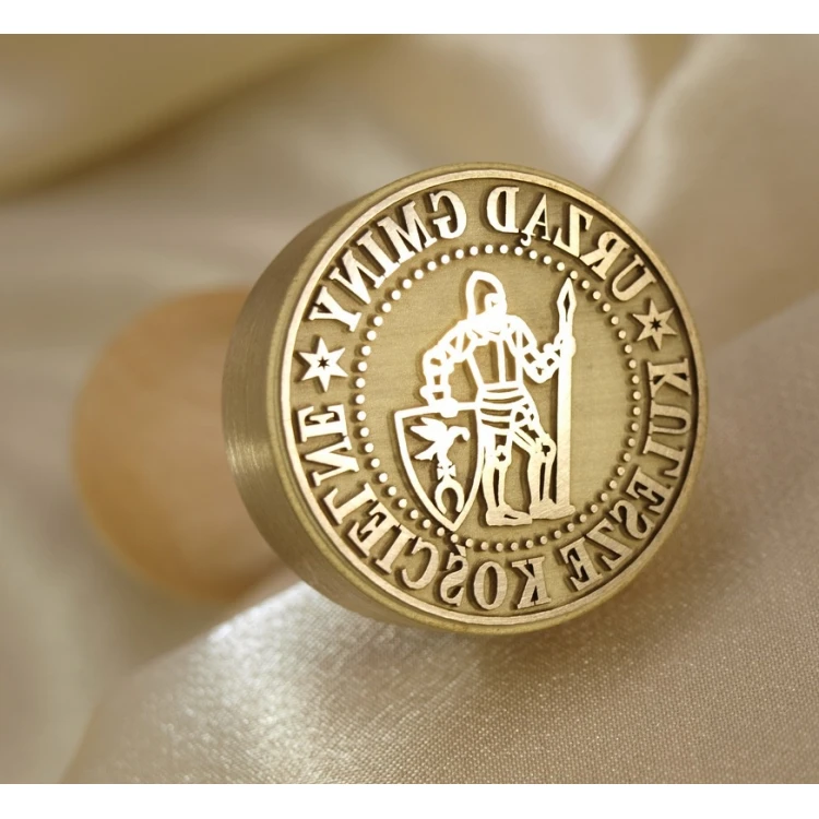 Brass Stamp 38mm Engraving Depth Approximately 0.7mm