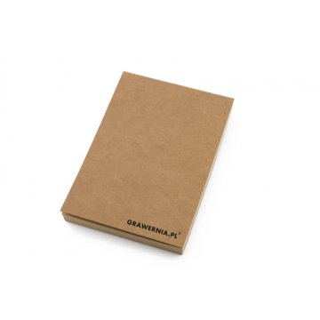 Organic Gren A6 Notepad with UV Print - NOT014