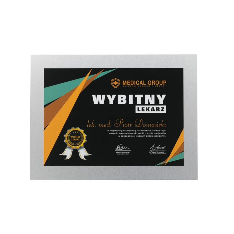 Exclusive Diploma for Doctor - Colorful UV Print - DUV053