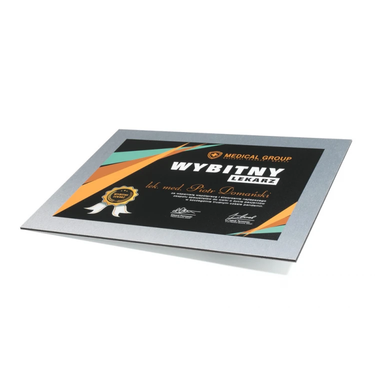 Exclusive Diploma for Doctor - Colorful UV Print - DUV053
