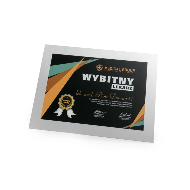 Exclusive Diploma for Doctor - Colorful UV Print - DUV053