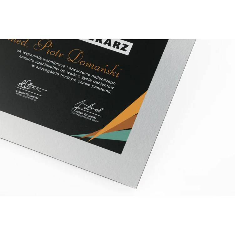 Exclusive Diploma for Doctor - Colorful UV Print - DUV053