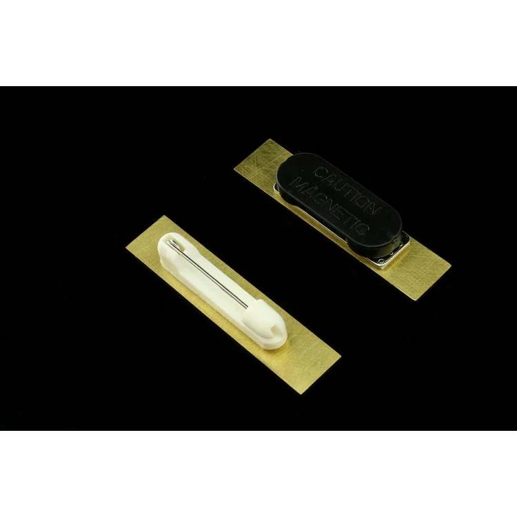 Exclusive Employee ID Badge - 54x11mm - ID036 - Brass