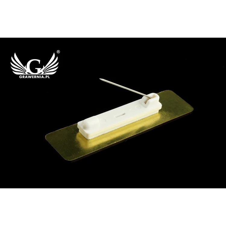 Exclusive Employee ID Badge - 64x17mm - ID039 - Brass