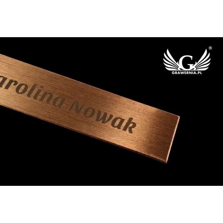 Exclusive Employee ID Badge - 54x11mm - ID035 - Copper