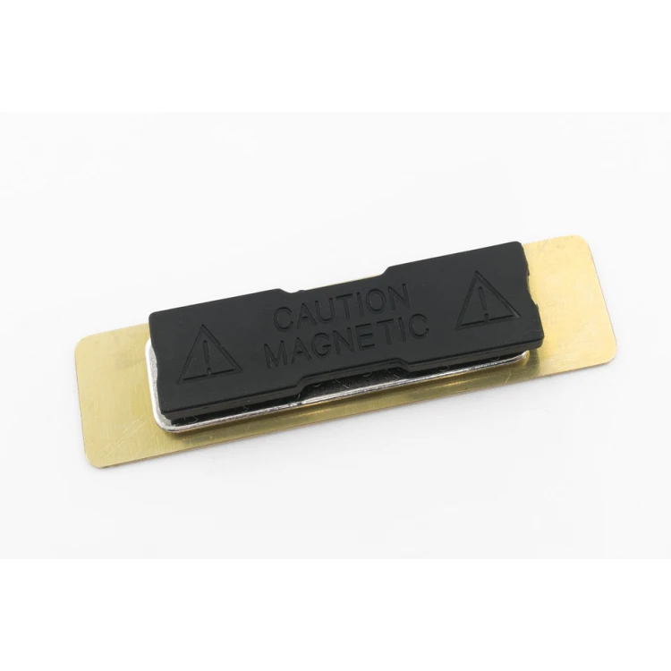 Exclusive Employee ID Badge - 64x17mm - ID039 - Brass