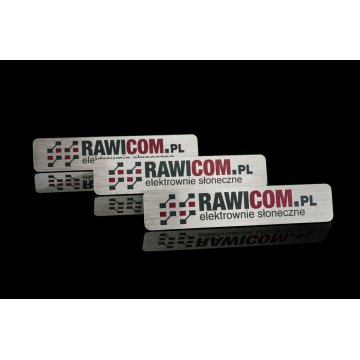 Exclusive Employee ID Badge - 65x13mm - Silver Plated Brass - ID063