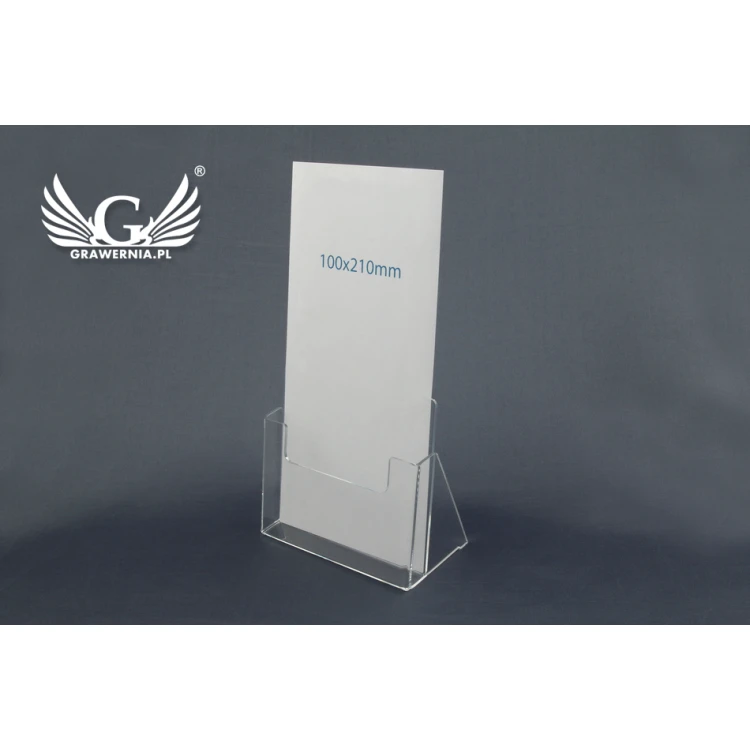 Acrylic Pocket DL (100x210mm) - model K006