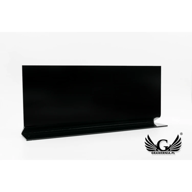 Acrylic Display Stand for Replaceable Notes - size: 356x145mm - model K012