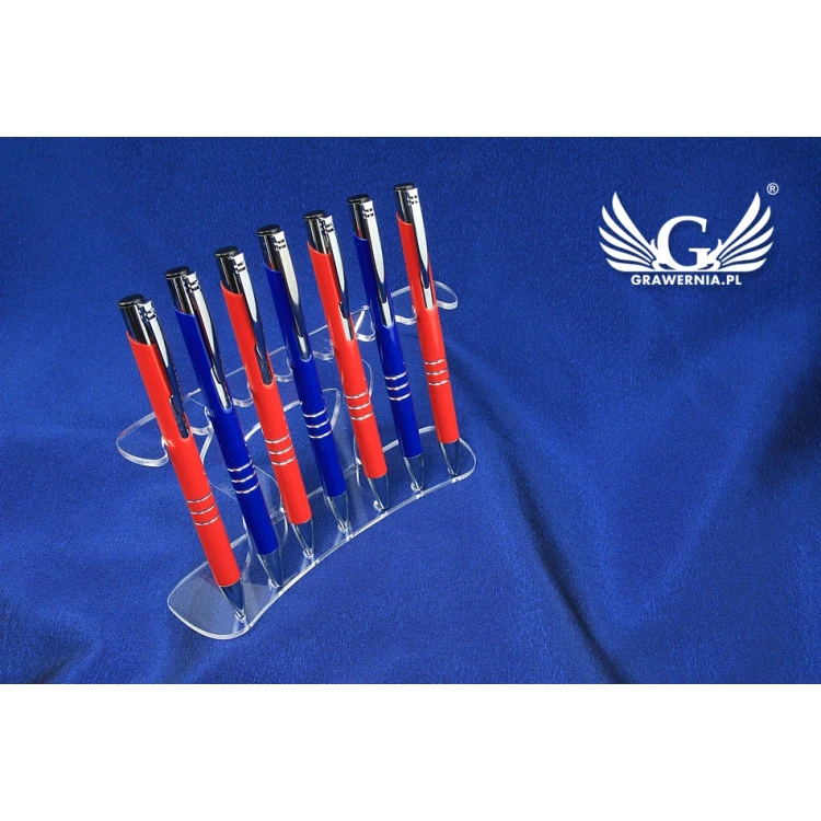 Acrylic Pen Display Stand for 7 Pens - Model D001