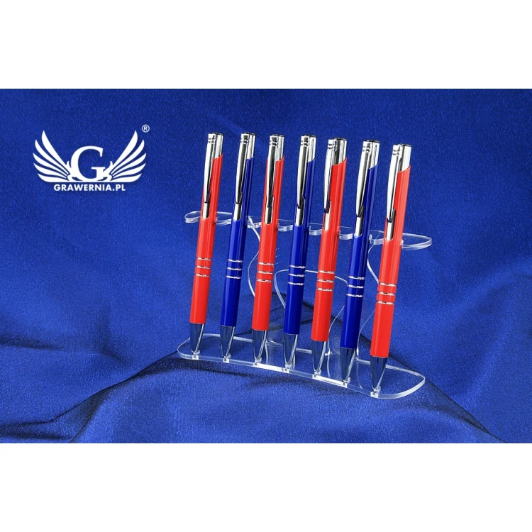 Acrylic Pen Display Stand for 7 Pens - Model D001