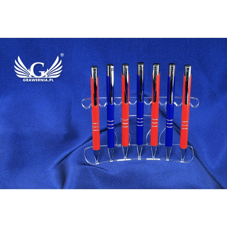 Acrylic Pen Display Stand for 7 Pens - Model D001