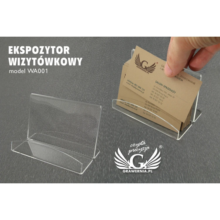 Business Card Display Stand - Model WA001