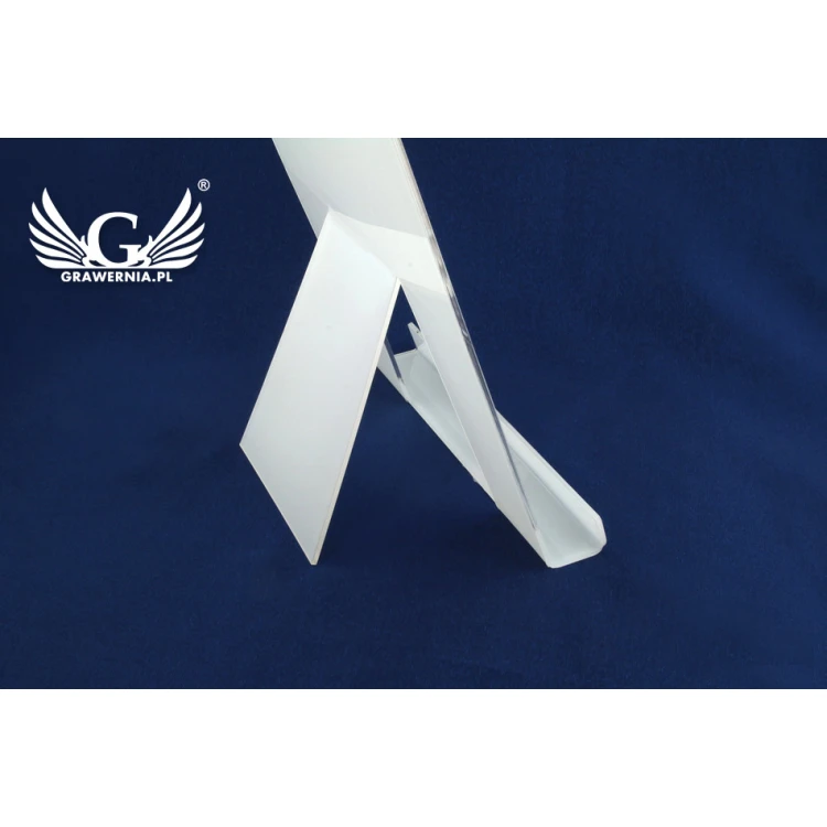 Acrylic Display Stand - A4 size - UV print logo - model K005
