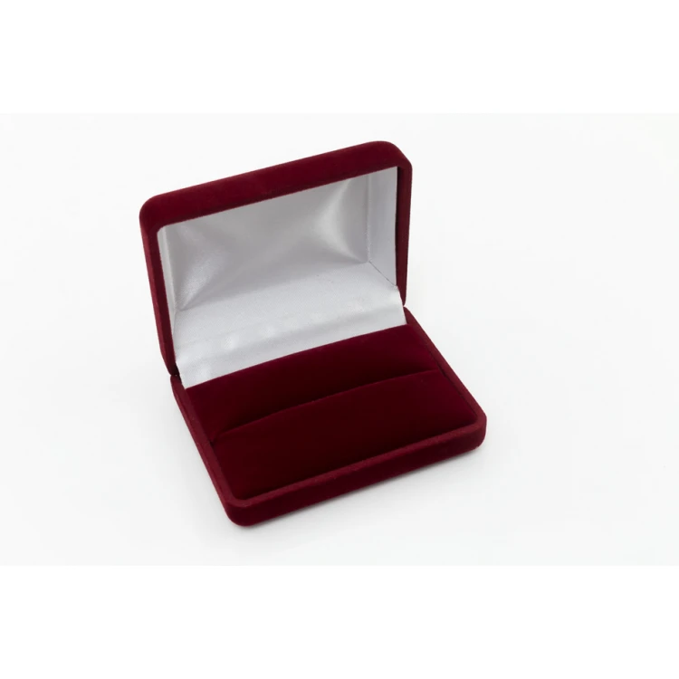 Burgundy Exclusive Case for Metal Pins - Dimensions: 75x58x30mm - ET045