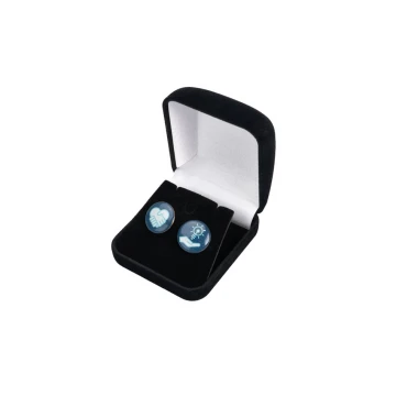 Exclusive Black Case for Metal Pins - Dimensions: 54x57x34mm - ET047