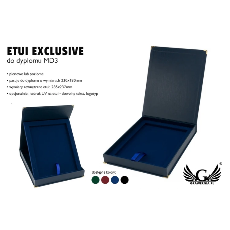 MD3 Diploma Case - dimensions: 230x180mm - ET034