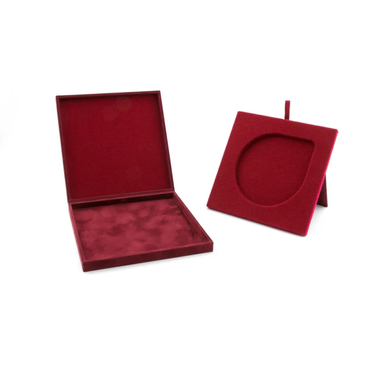 Exclusive Case for 100mm Diameter Medal - Burgundy - ET020