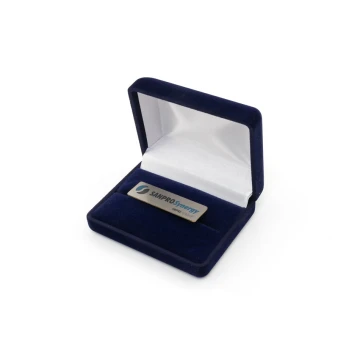 Exclusive Blue Case for Metal Pins - dimensions: 75x58x30mm - ET044