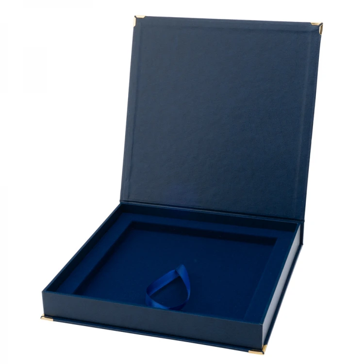Blue Square Diploma Case 200x200mm - ET059