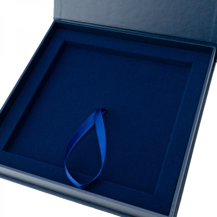 Blue Square Diploma Case 200x200mm - ET059