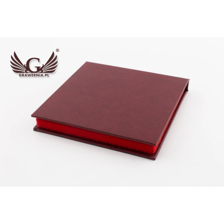 Standard Case for 70mm Diameter Medal - Red - ET021