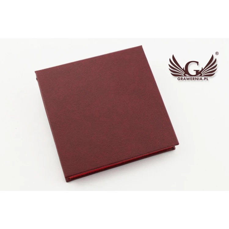 Standard Case for 70mm Diameter Medal - Red - ET021