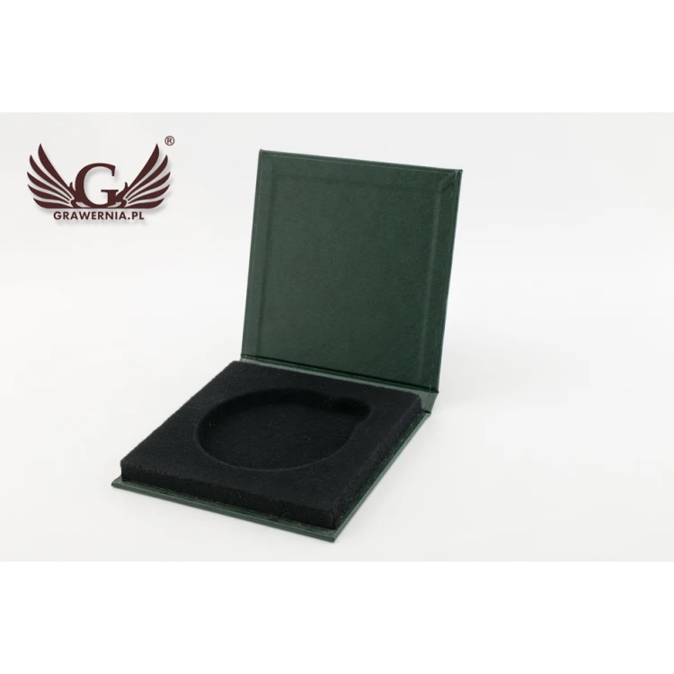 Standard Case for 70mm Diameter Medal - Green - ET022