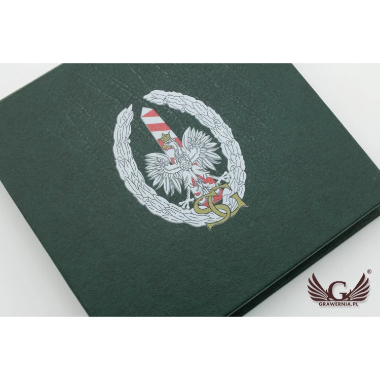 Standard Case for 70mm Diameter Medal - Green - ET022