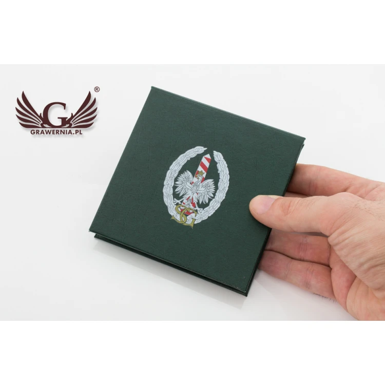 Standard Case for 70mm Diameter Medal - Green - ET022