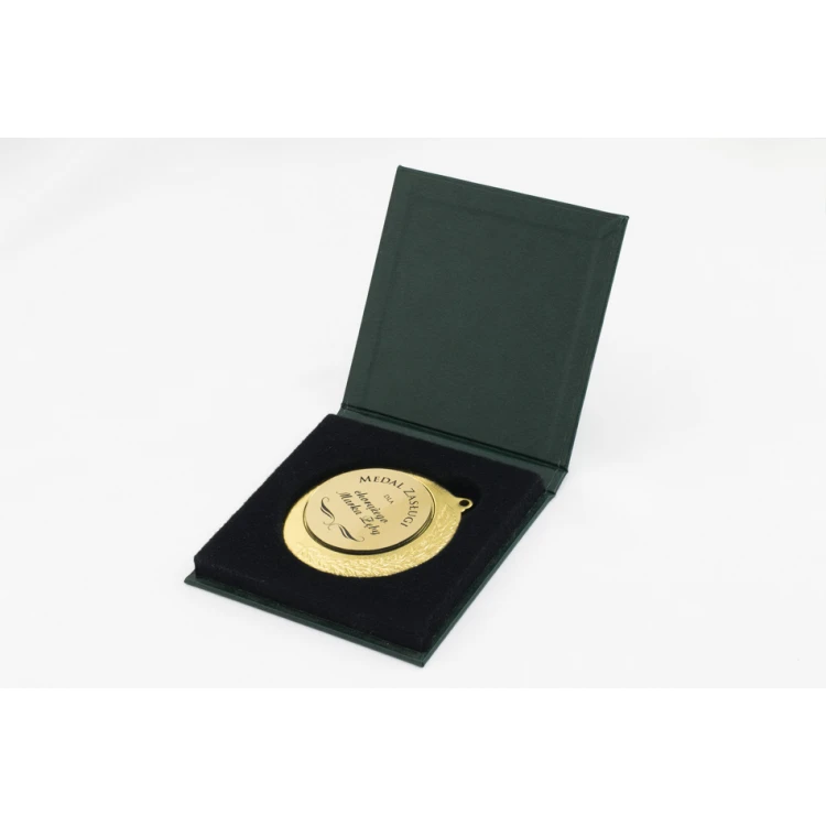 Standard Case for 70mm Diameter Medal - Green - ET022