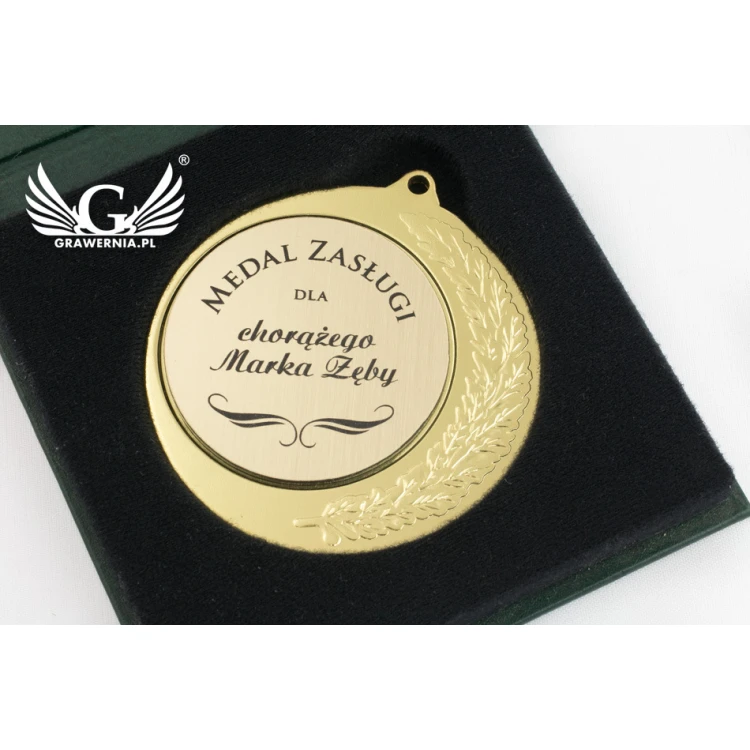 Standard Case for 70mm Diameter Medal - Green - ET022