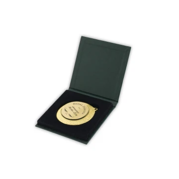 Standard Case for 70mm Diameter Medal - Green - ET022