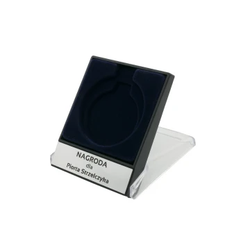 Universal Case for a Medal of 40 or 50mm Diameter - Dark Navy - ET024