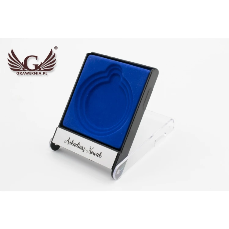 Universal Case for a Medal of 50, 60 or 70mm Diameter - Blue - ET026